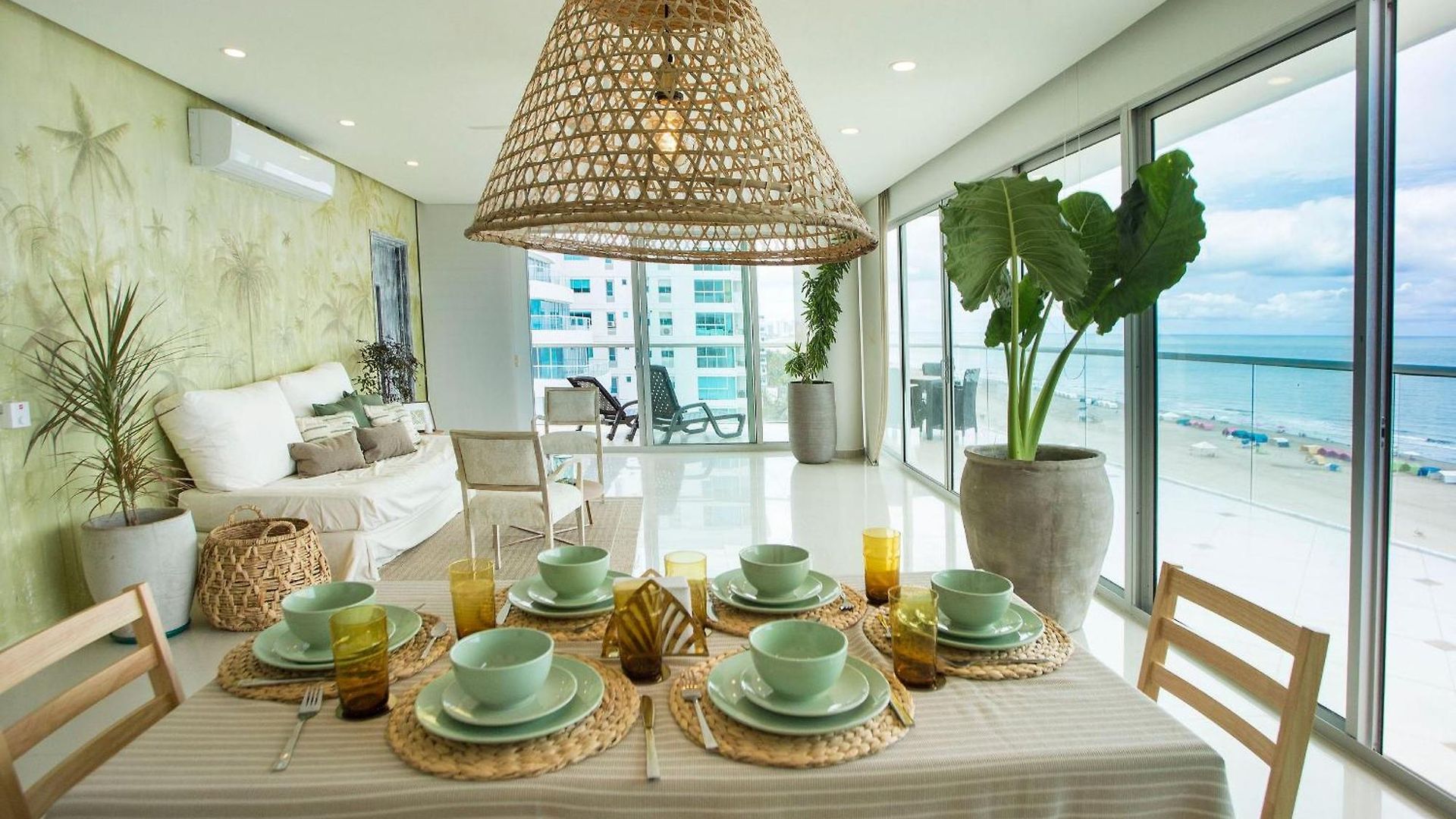 Frente Al Mar Con Acceso Directo A La Playa Morros Epic. Apartamento Cartagena