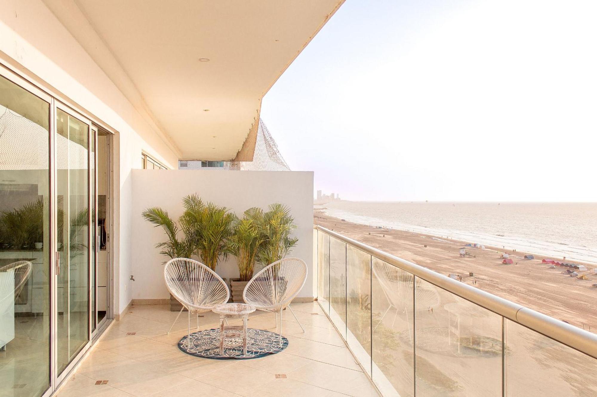 Frente Al Mar Con Acceso Directo A La Playa Morros Epic. Apartamento *