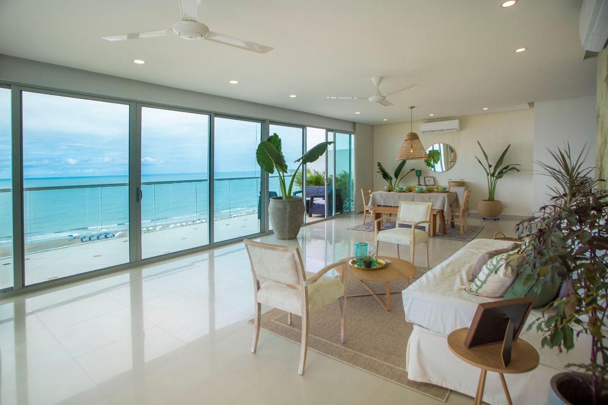 Apartamento Frente Al Mar Con Acceso Directo A La Playa Morros Epic. Cartagena