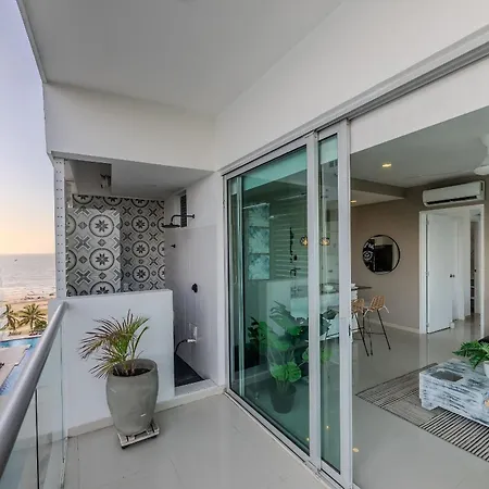 Frente Al Mar Con Acceso Directo A La Playa Morros Epic. Apartment Cartagena