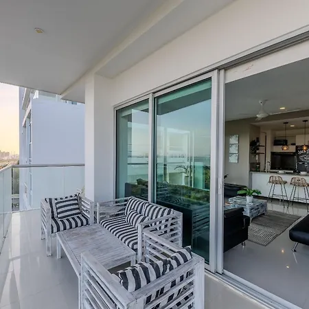 Frente Al Mar Con Acceso Directo A La Playa Morros Epic. Apartment Cartagena